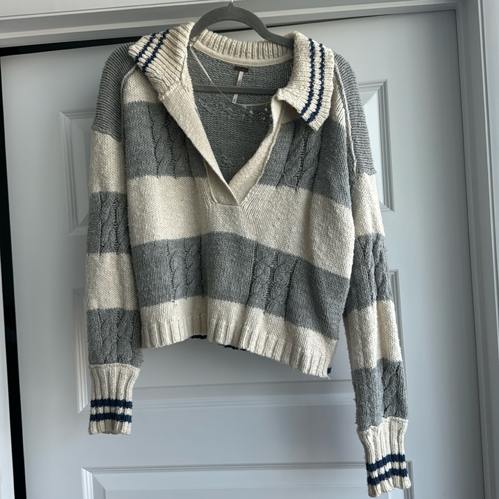 Free people polo knit